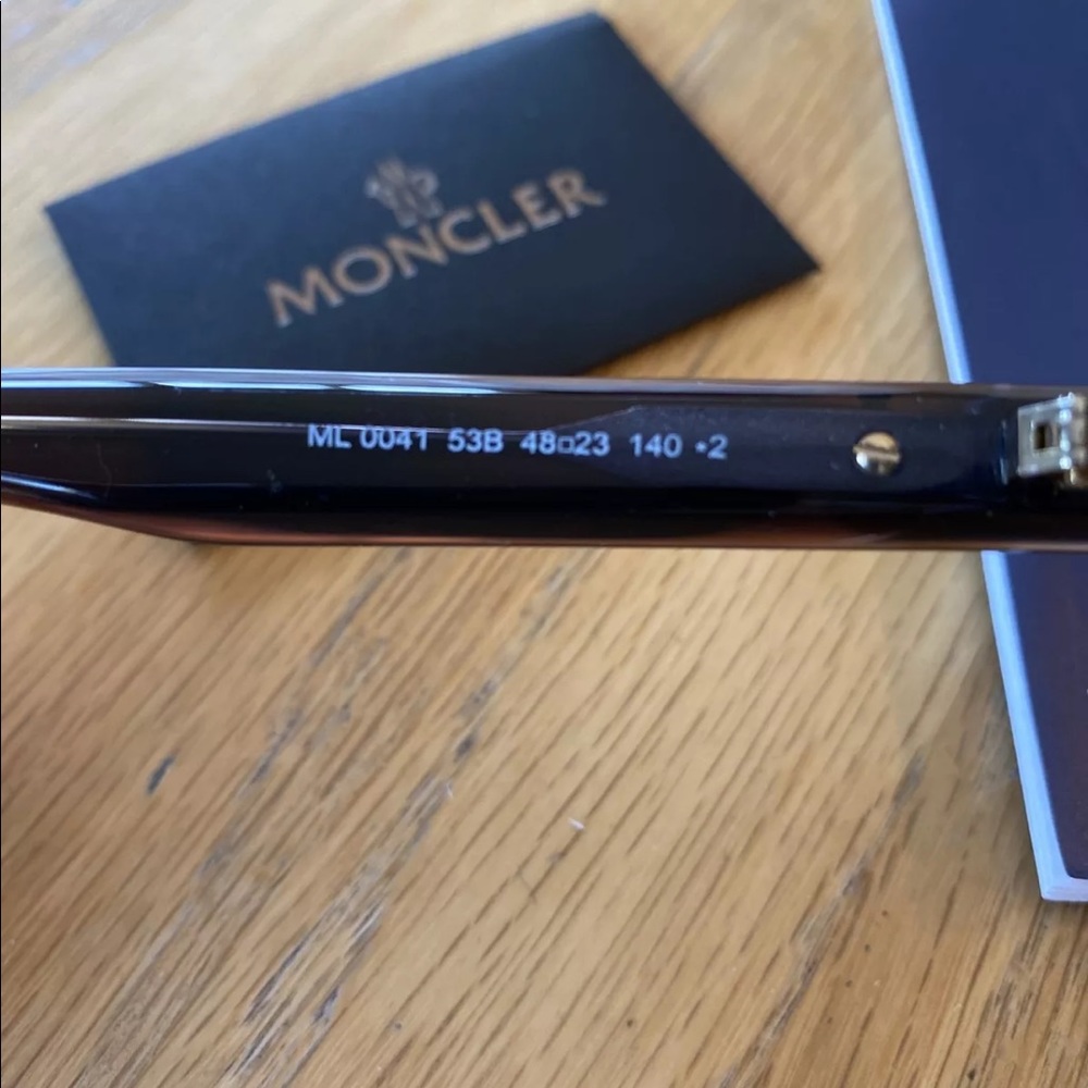 MONCLER ML0041/S 53B sunglasses round NEW - Picture 8 of 10